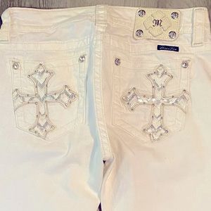 Miss Me jeans size 29x34 worn twice